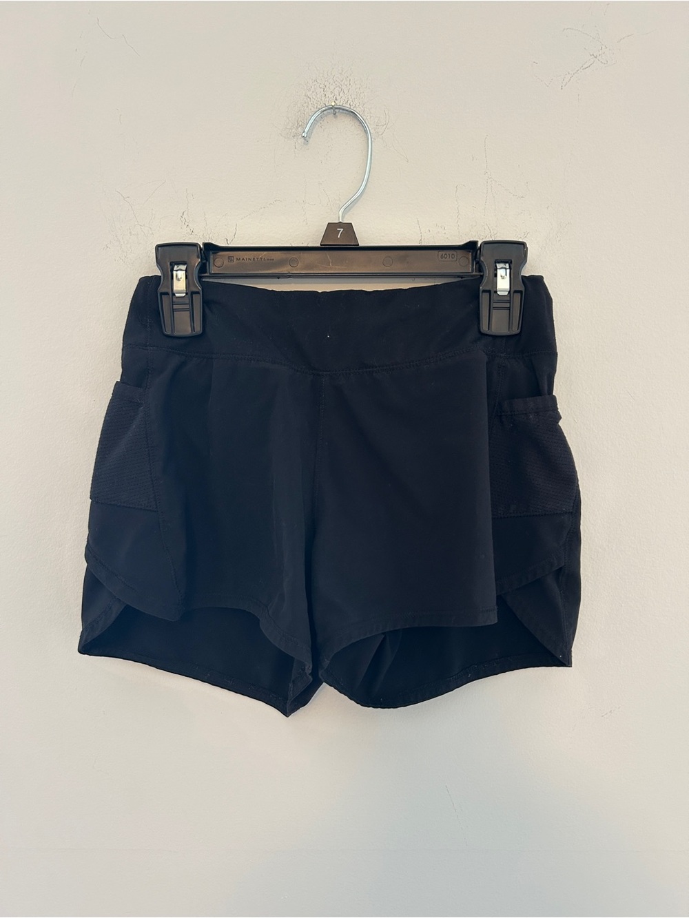 Athleta Black Active Shorts with Side Pockets
